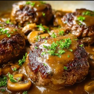 Smothered Hamburger Steaks Magic