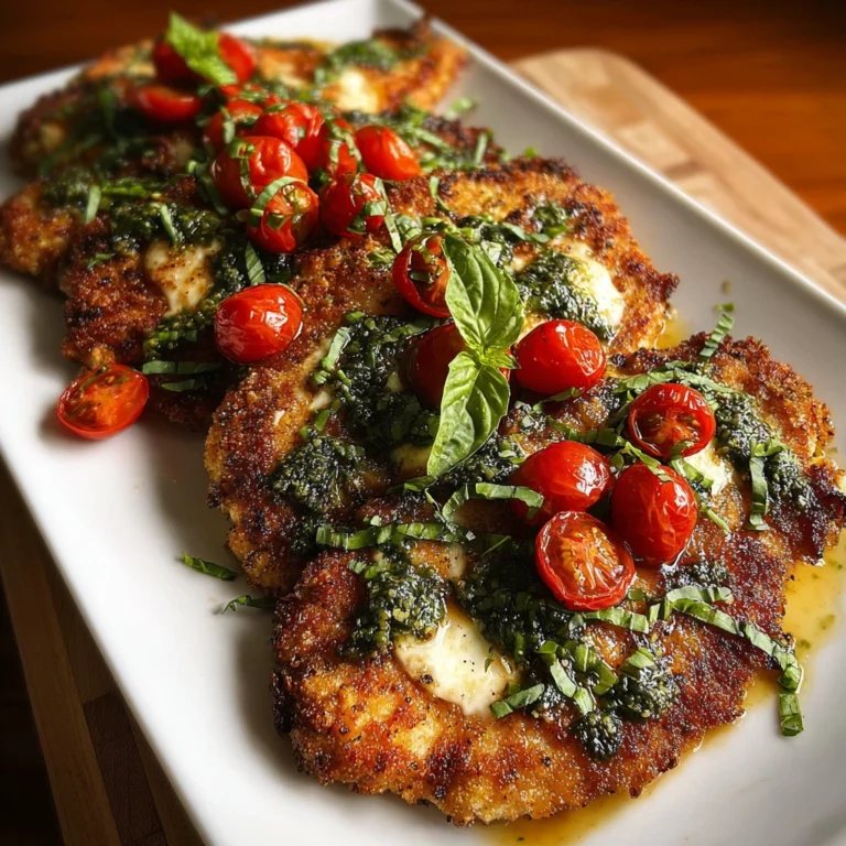 Italian Basil Chicken Cutlets
