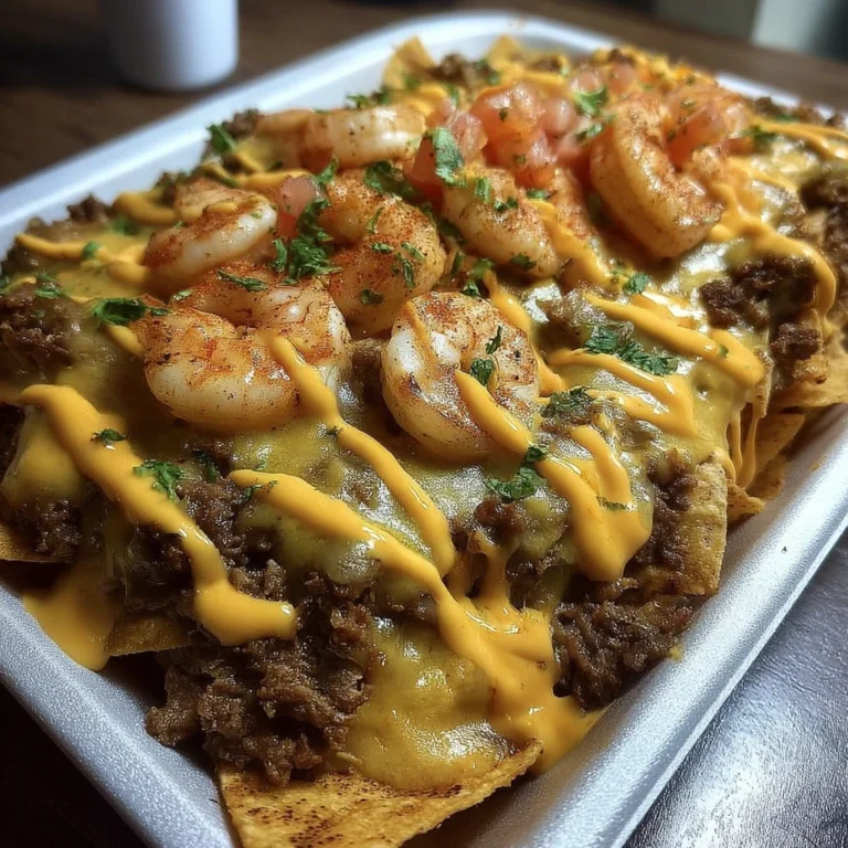 Surf & Turf Nachos Supreme