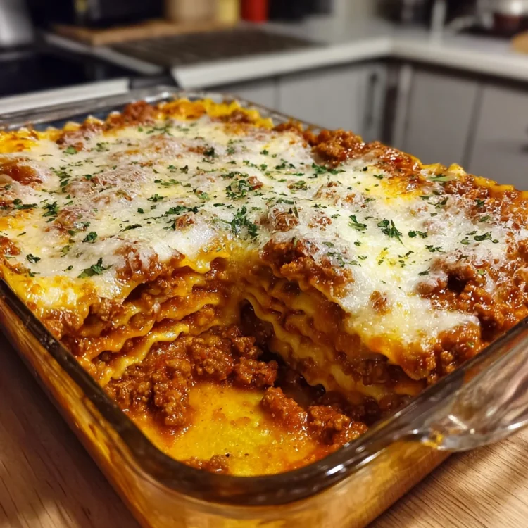 Easy Lasagna Creamy Meat