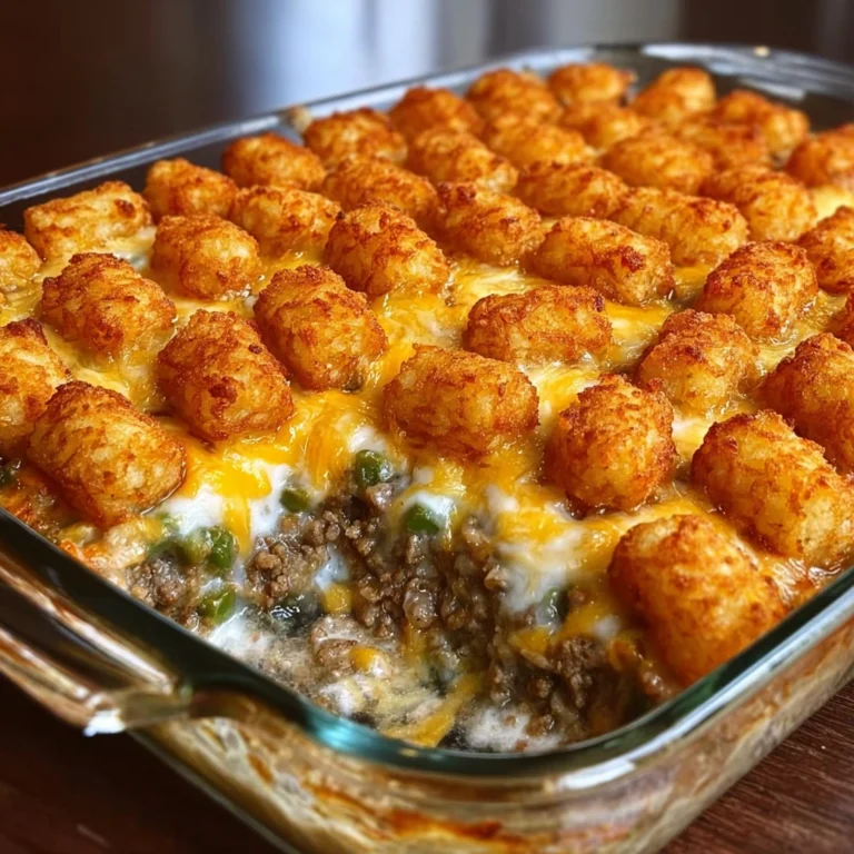 Best Tater Tot Casserole