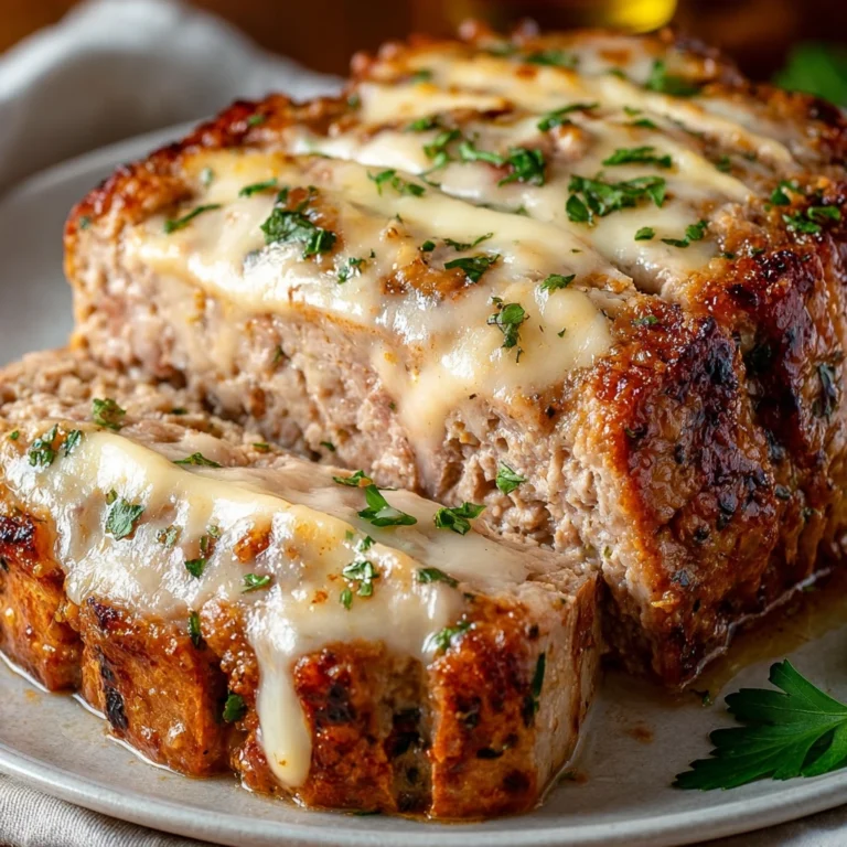 Meat bread with chicken and melting cheese