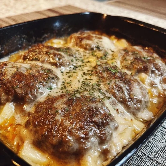 Amish Hamburger Steak Bake