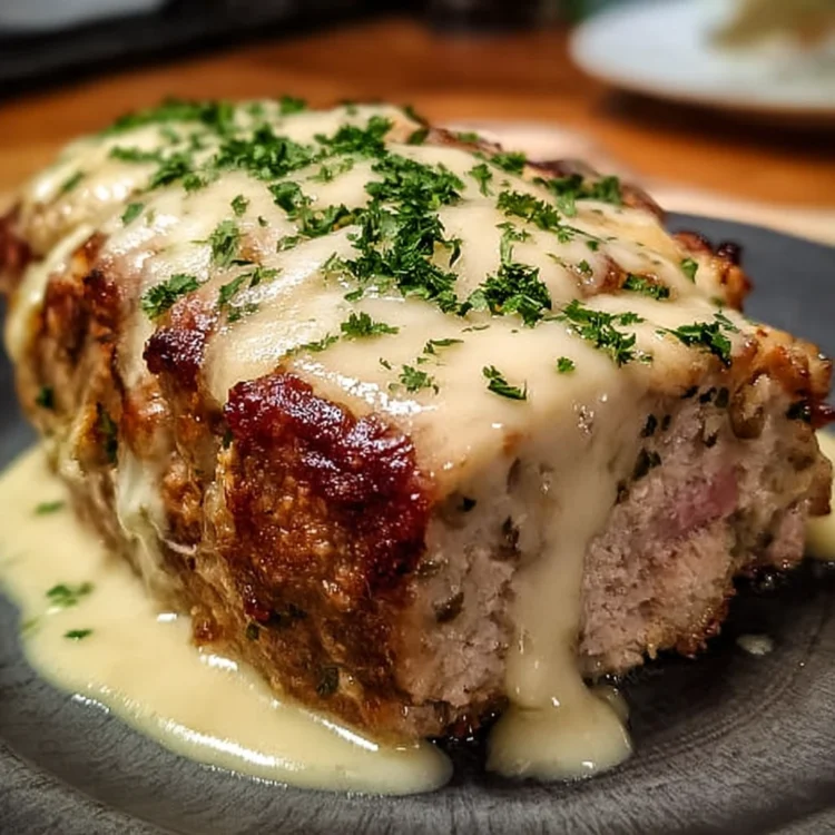 Chicken Cordon Bleu Meatloaf