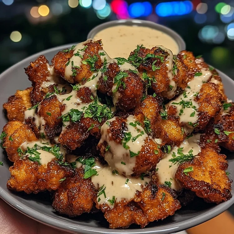 Sweet Honey Chicken Bites with Buttermilk Ranch
