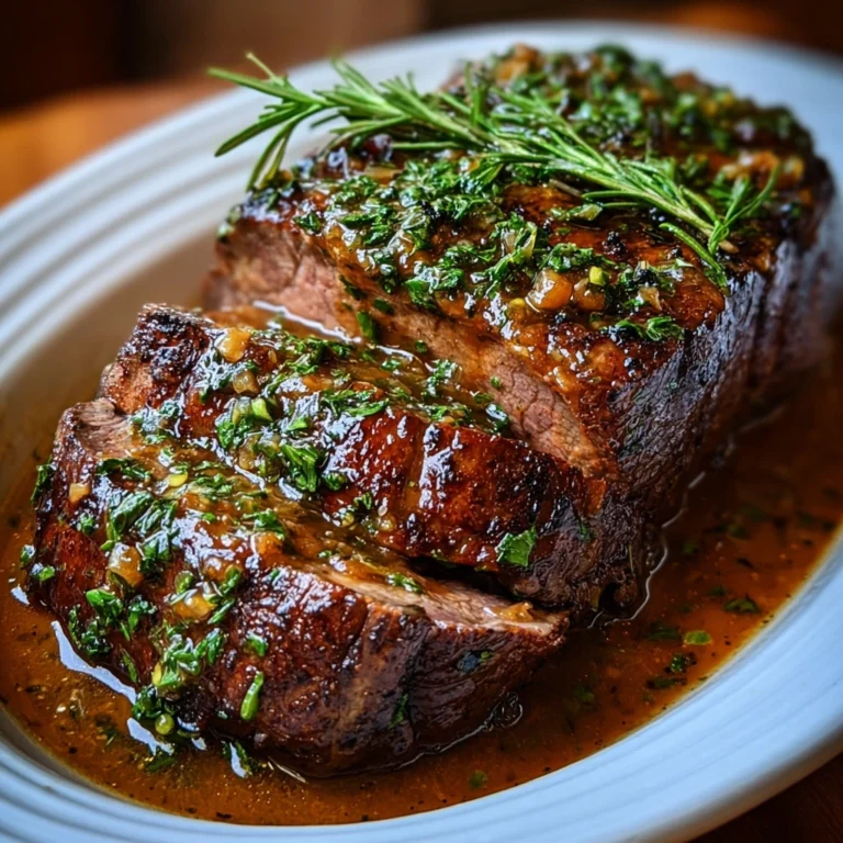Classic Beef Butter Roast with Herbs