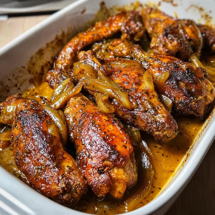 Smothered Turkey Wings with Gravy
