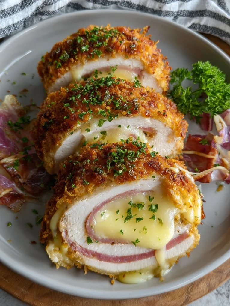 Crispy Chicken Cordon Bleu