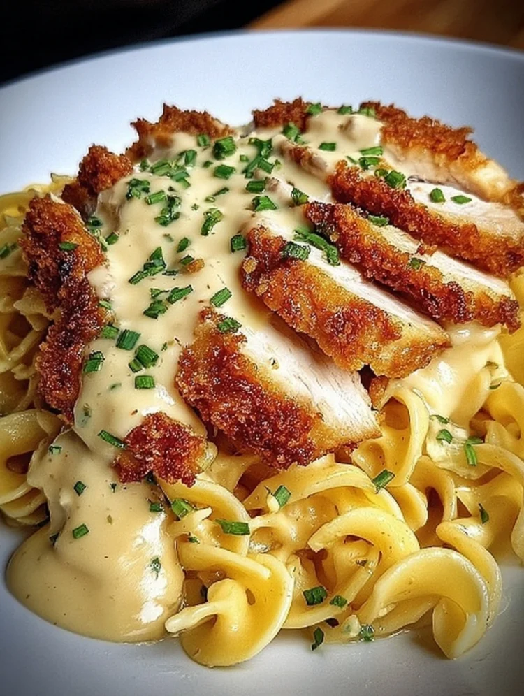 Creamy Garlic Parmesan Chicken Pasta