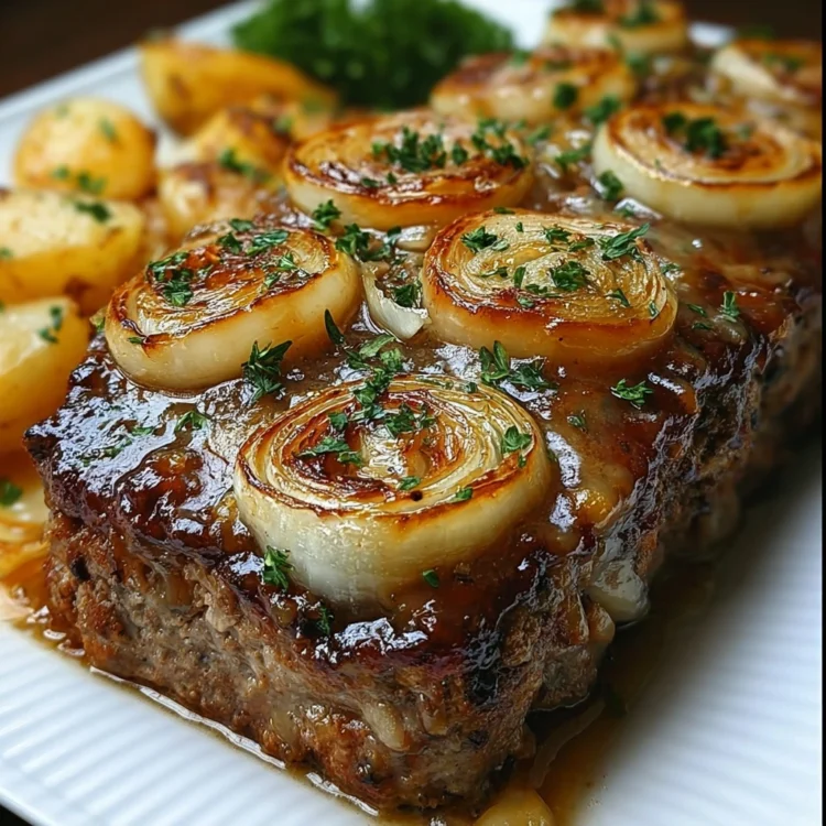 Classic French Onion Meatloaf