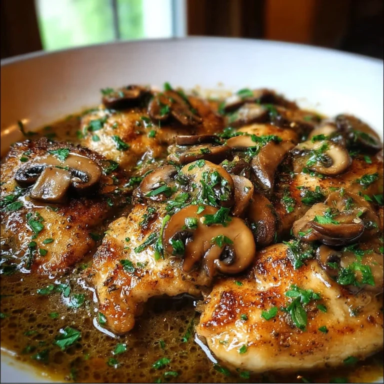 Creamy Chicken Marsala