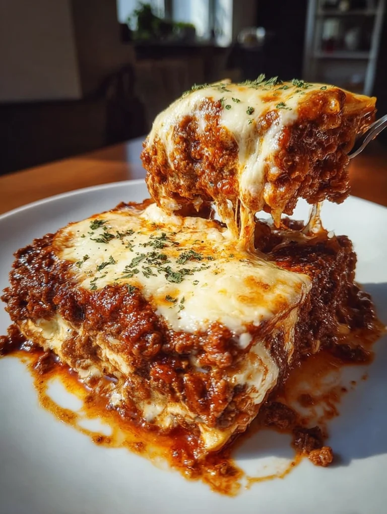 Classic Beef & Pork Lasagna
