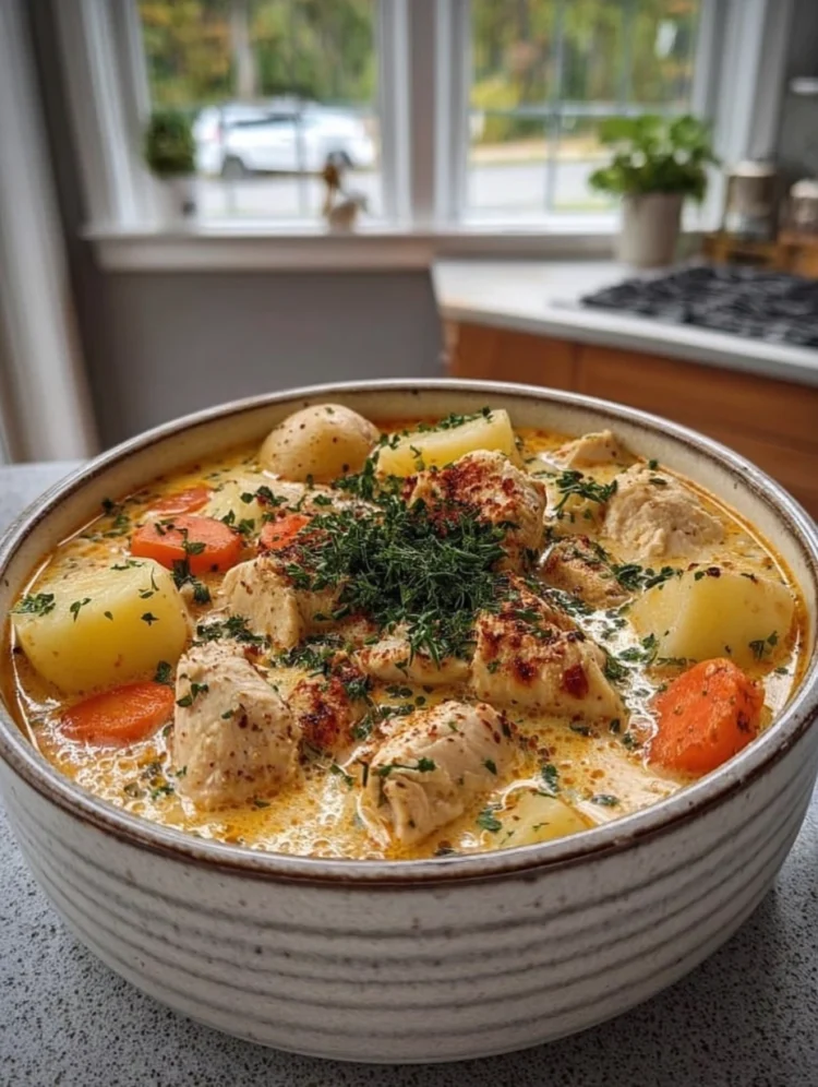 Creamy Chicken Potato Soup