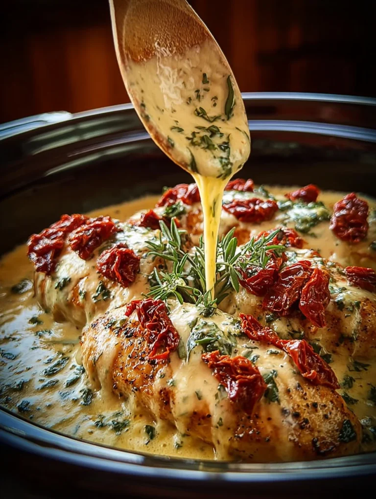 Creamy Tuscan Chicken with Sun-Dried Tomatoes