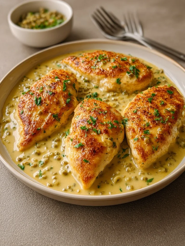 Creamy Dijon Chicken Breasts