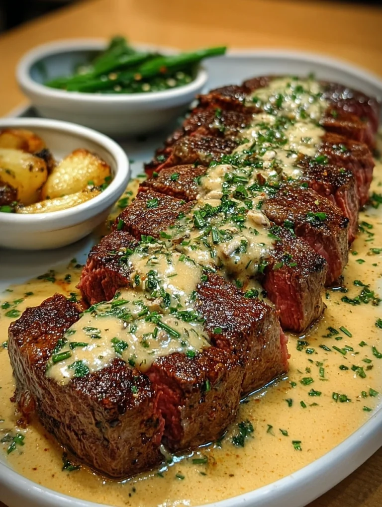 Creamy Garlic Butter Steak Bites