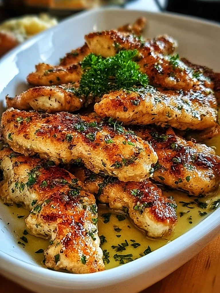 Garlic Butter Chicken Tenders
