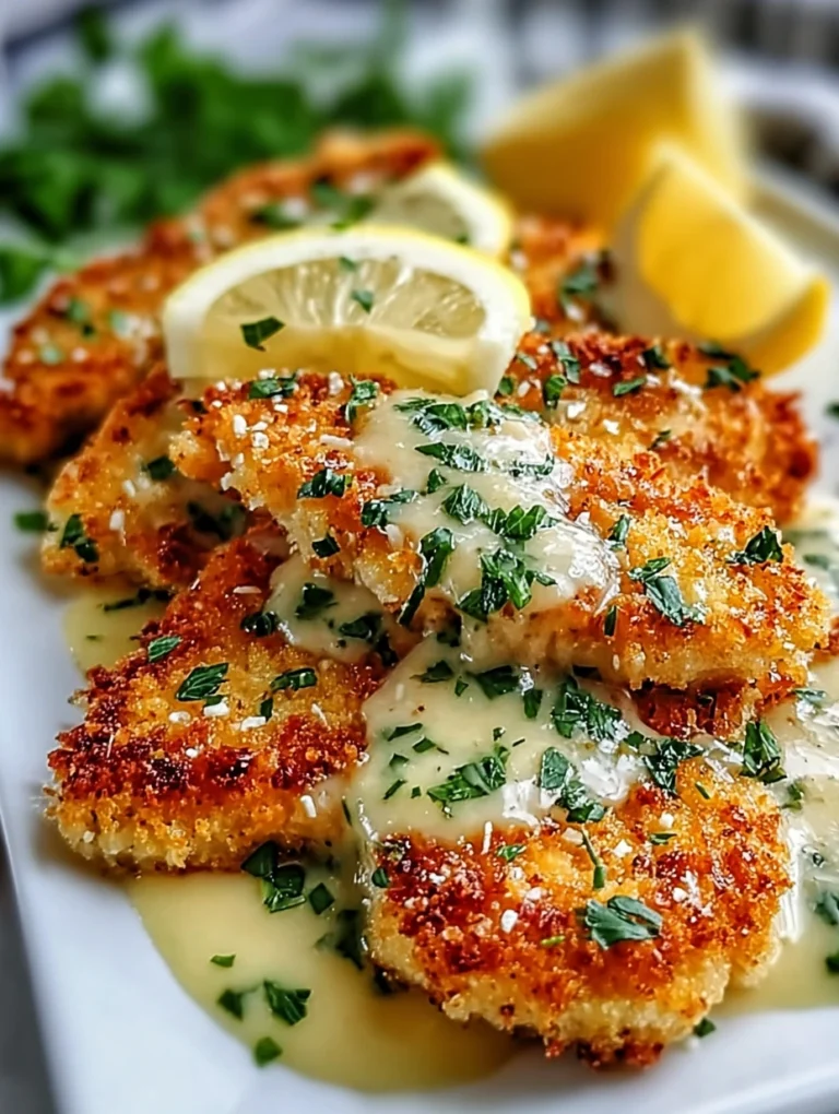 Crispy Lemon Parmesan Chicken Cutlets