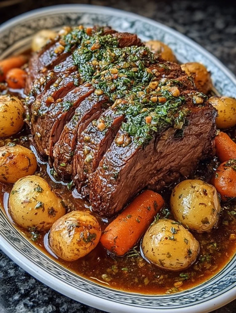 Savory Herb Pot Roast with Baby Potatoes