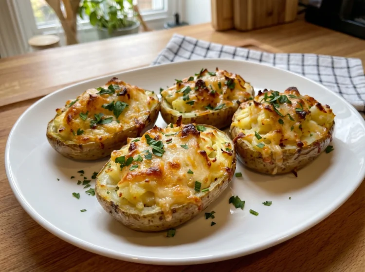 Cheesy Stuffed Baked Potatoes