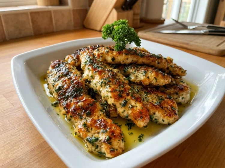 Garlic Butter Herb Chicken Tenders