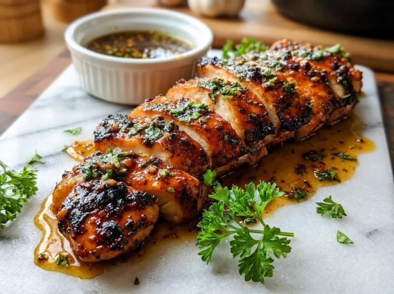 Honey Garlic Glazed Chicken Breast