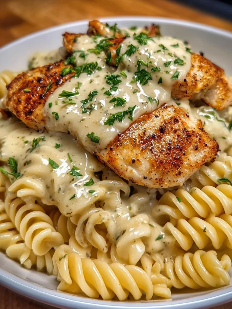Creamy Garlic Chicken Pasta
