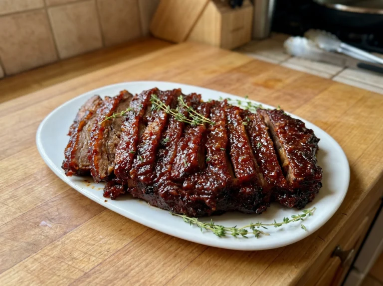 Sticky BBQ Beef Brisket