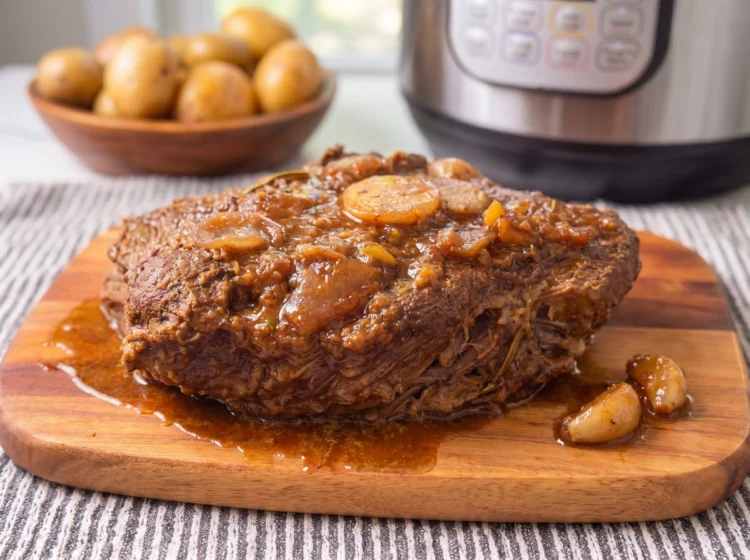 Slow Cooker Onion Beef Roast