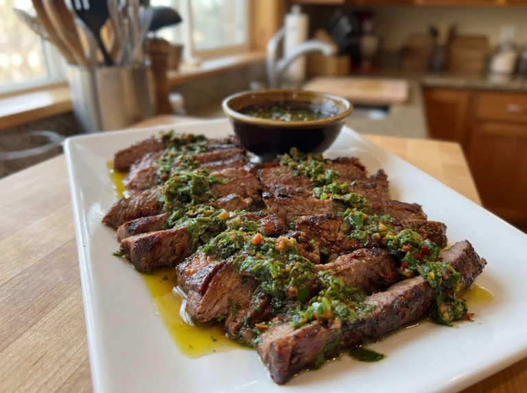 Chimichurri Steak Strips
