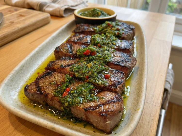 Chimichurri Grilled Steak