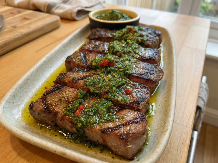 Chimichurri Grilled Steak