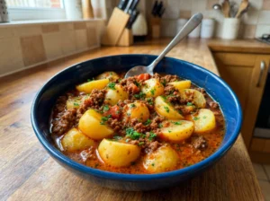 Hearty Ground Beef Potato Stew