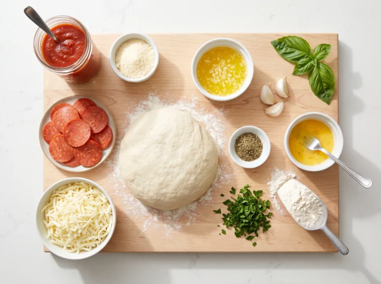 Cheesy Pepperoni Pizza Stromboli Roll